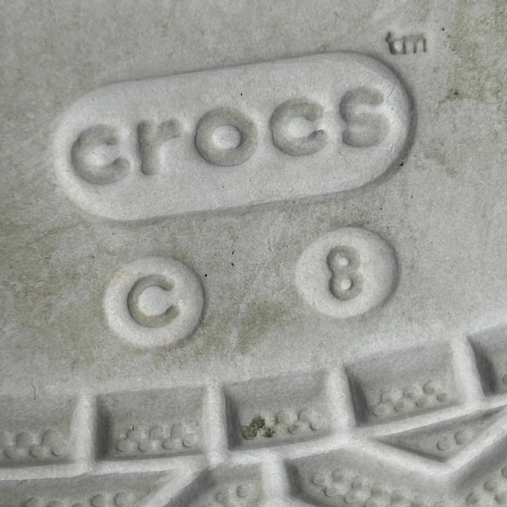 Crocs Fun Lab Unicorn Stars Graphic Band Clog Lavender Purple Toddler Size C 8